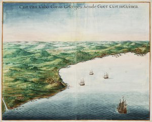 View of Cabo Corso on the Gold Coast